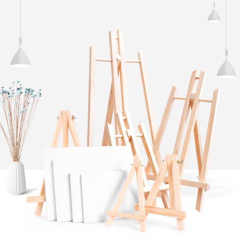 Tall Wood Easels for Display